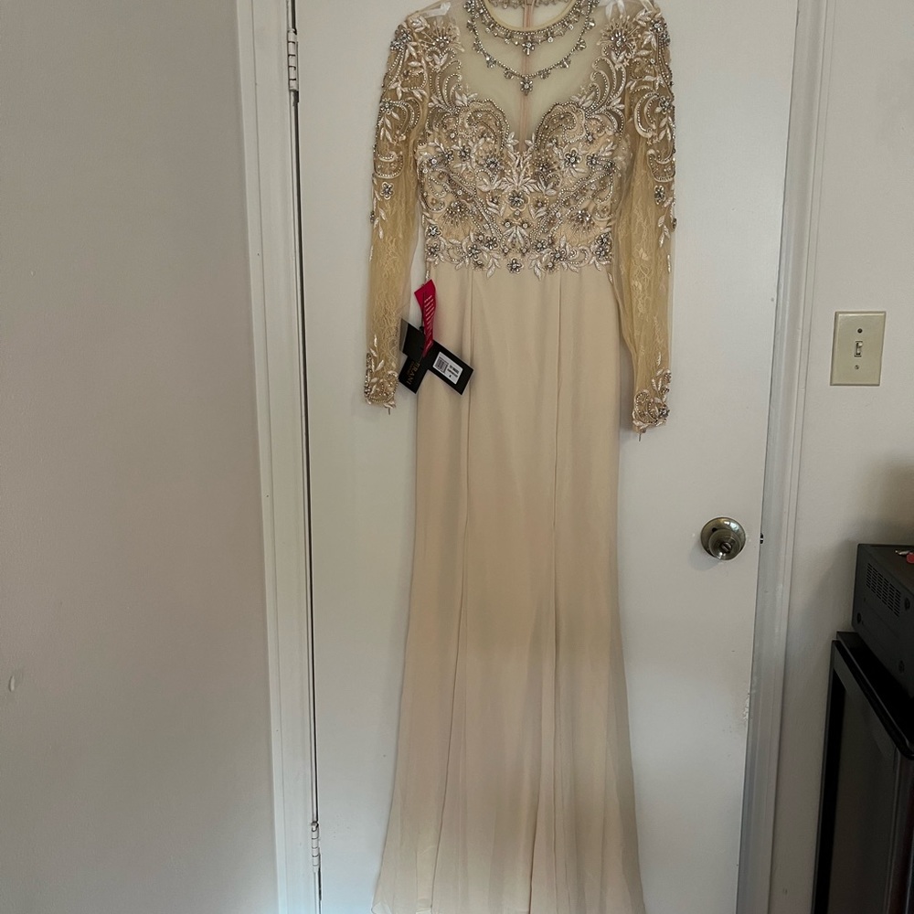 Terani Couture Dress Gold
